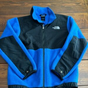 The north face kids Denali fleece jacket size medium